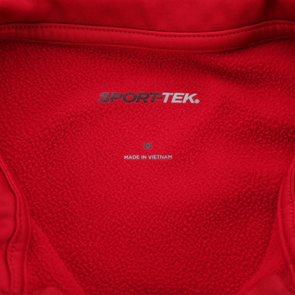 Sport-Tek Mens Jeep Logo Full Zip Fleece Lined Track Jacket Red‎ Size Medium - Picture 2 of 10